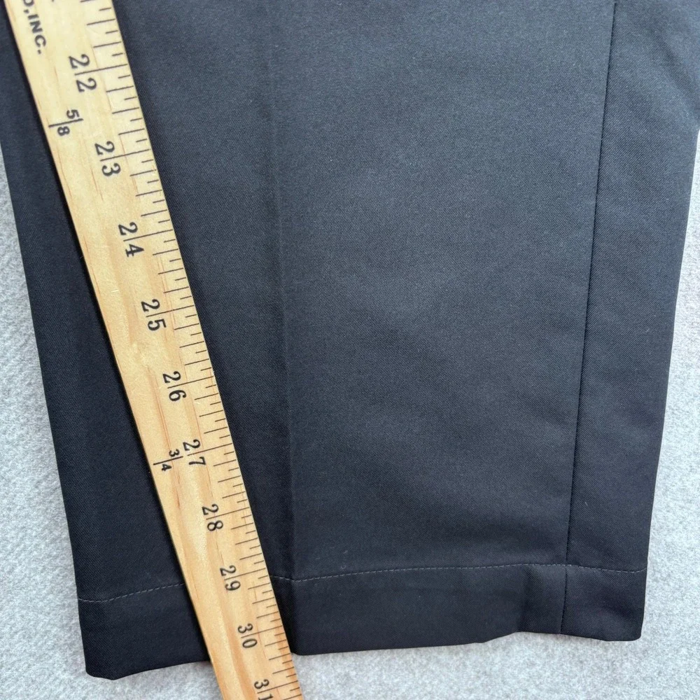 RLX Ralph‎ Lauren Golf Pants Mens 35x30 Black Performance Flat Front Trousers